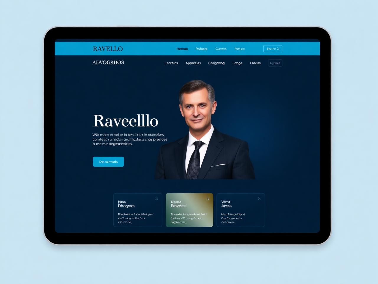 Preview do projeto Ravello Advogados